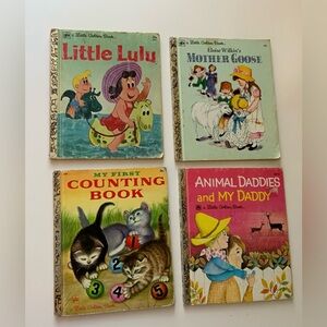 Vintage Little Golden Book Set